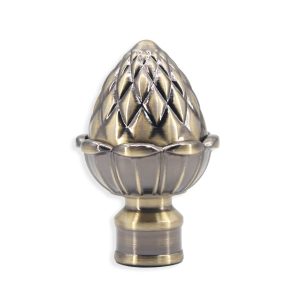 FA005 Curtain Finials With Curtain Rod