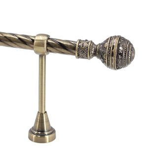 TFA023 Classic Metal Curtain Rod Set