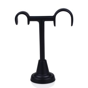 BA006 Soporte para cortina negro mate