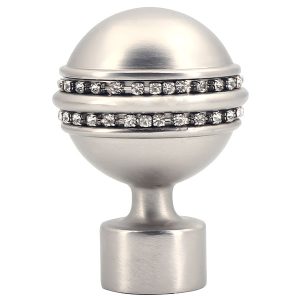 FA014 Electroplated Aluminum Curtain Finials