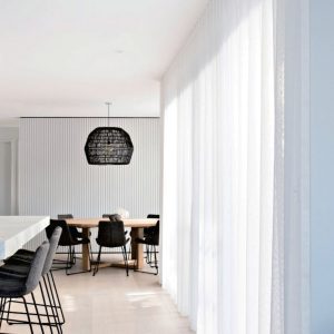 Riel de cortina silencioso inteligente TS017