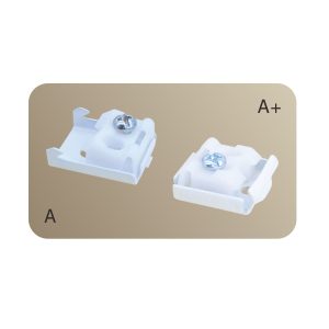 TTF022 Flexibly Adaptable Curtain Rail Single Ceiling Bracket